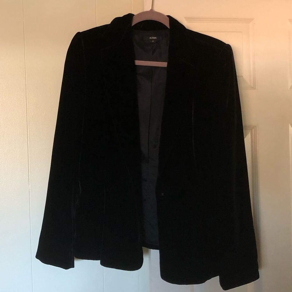 Velvet Blazer - Alfani